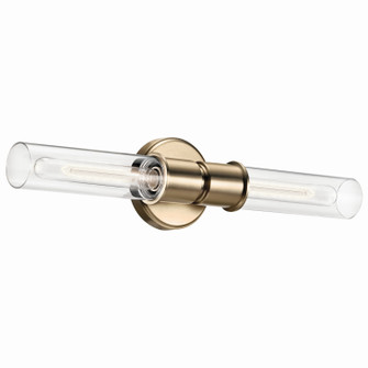 Aviv Two Light Wall Sconce in Champagne Bronze (12|52654CPZ)