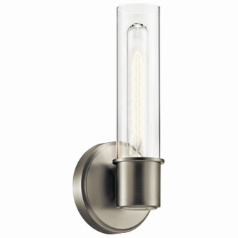 Aviv One Light Wall Sconce in Brushed Nickel (12|52653NI)