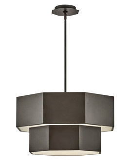 Facet LED Convertible Chandelier in Black Oxide (13|46994BX)