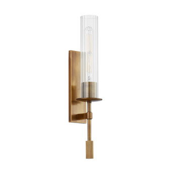Elton One Light Wall Sconce in Patina Brass (67|B1519-PBR)