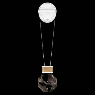 Aria LED Wall Sconce in White/Gold Accents (48|100010-2)