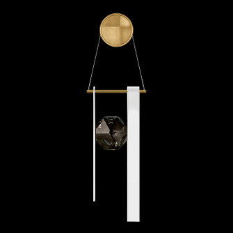Aria LED Wall Sconce in White/Gold Accents (48|100009-2)