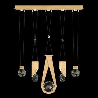 Aria LED Linear Pendant in Brushed Gold (48|100006-5-11244)