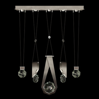 Aria LED Linear Pendant in Soft Ombre Silver (48|100006-4-11244)