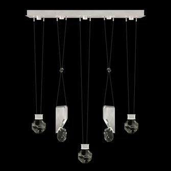Aria LED Linear Pendant in Brushed Silver (48|100006-1-11444)