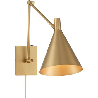 Pharos One Light Wall Sconce in Noble Brass (51|9-8006CP-1-127)