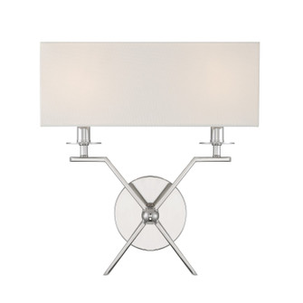 Arondale Two Light Wall Sconce in Polished Nickel (51|9-3305-2-109)