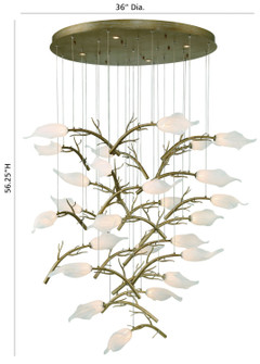 Matera LED Chandelier in Antique Gold (40|47226-012)