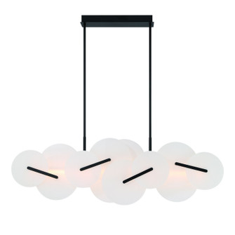 Nuvola LED Linear Chandelier in Matte Black (40|47210-028)