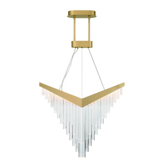 Vivien LED Chandelier in Matte Gold (40|47187-016)