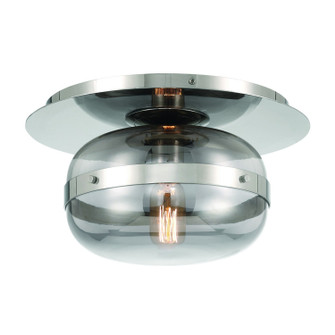 Nottingham One Light Flushmount in Nickel (40|37086-024)