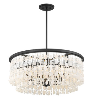 Shimmering Elegance Five Light Chandelier in Sand Coal (7|6705-66)