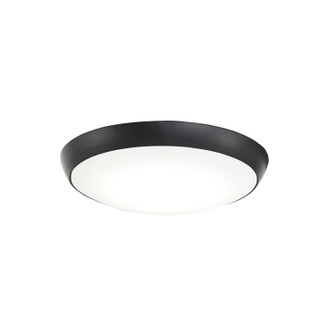 Simple Flush LED Fan Light Kit in Coal (15|K9873L-CL)
