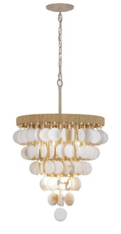 Aurelia's Cove Eight Light Pendant in Autumn White (29|N1917-759)