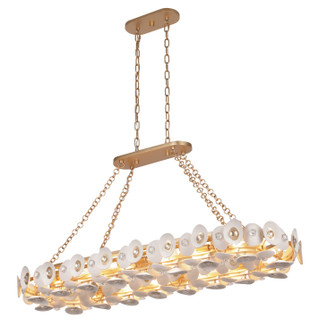Niu 14 Light Island Pendant in Fawn Gold (29|N1869-760)