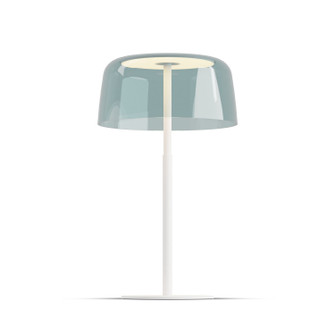 Yurei LED Table Lamp in Matte White (240|YUT-SW-MWT+SBLU)