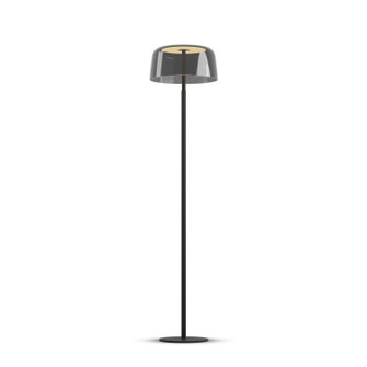 Yurei LED Floor Lamp in Matte Black (240|YUF-SW-MTB+SDGY)