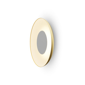 Ramen LED Wall Sconce in Gold w/ Matte White (240|RMW-12-SW-PTB-HW+24BD-GMW)