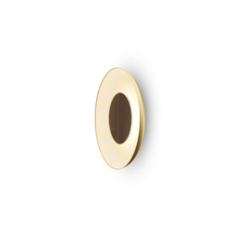 Ramen LED Wall Sconce in Gold w/ Matte White (240|RMW-09-SW-OWT-HW+18BD-GMW)