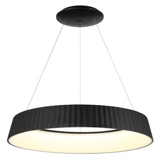 Star Gate LED Pendant in Coal Black (42|P8131-66A-L)