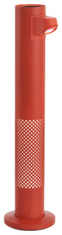 Task Portables LED Flash Lamp with Battery in Red (42|P1943-640B-L)
