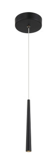 Stretch LED Mini Pendant in Coal Black (42|P1458-66A-L)