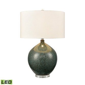 Gardner LED Table Lamp in Green Glazed (45|S0019-11556-LED)