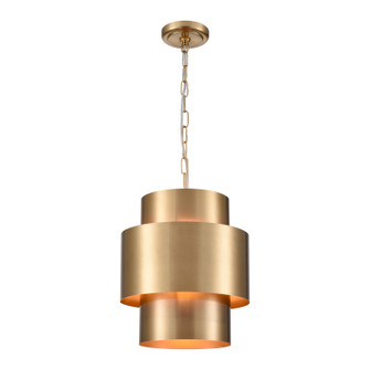Reese One Light Pendant in Aged Brass (45|H0019-11109)
