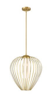 Savanti One Light Pendant in Modern Gold (224|7507-18MGLD)