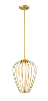Savanti One Light Pendant in Modern Gold (224|7507-12MGLD)
