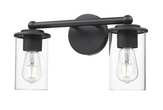 Thayer Two Light Vanity in Matte Black (224|742-2V-MB)