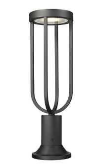 Leland LED Outdoor Pier Mounted Fixture in Sand Black (224|5005PHM-553PM-BK-LED)