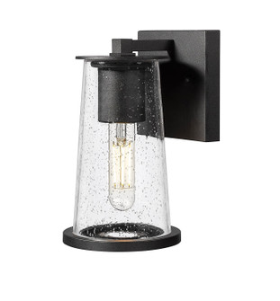 Bar Harbor One Light Outdoor Wall Light in Sand Black (224|5004S-BK)