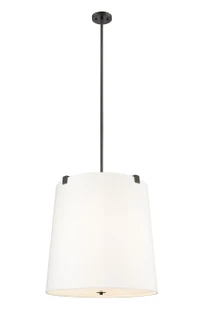 Weston Six Light Pendant in Matte Black (224|3501P24-MB)