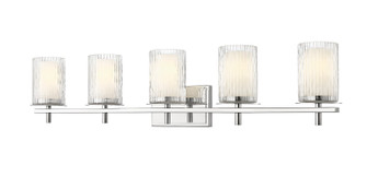 Grayson Five Light Vanity in Chrome (224|1949-5V-CH)