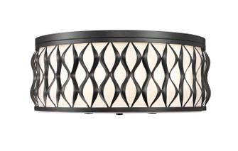 Harden Five Light Flush mount in Matte Black (224|1948F20-MB)