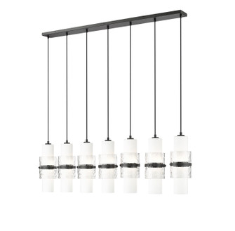 Cayden Seven Light Linear Chandelier in Matte Black (224|1946P-7L-MB)