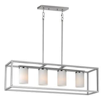 Lateral Four Light Linear Pendant in Satin Nickel (16|10288SWSN)