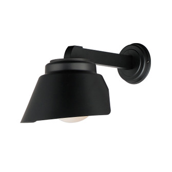 Habit One Light Outdoor Wall Sconce in Black (16|10117SWBK)