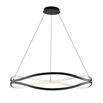 Curvo LED Pendant in Black (86|E22924-BK)