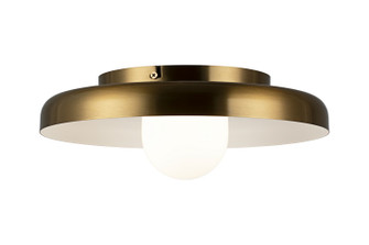 CRESTON LED Ceiling Mount in Aged Gold Brass (423|X34411AGOP)