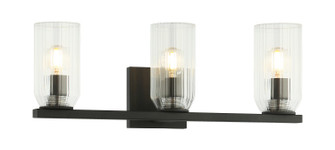 Westlock Three Light Wall Sconce in Matte Black (423|W34003MB)