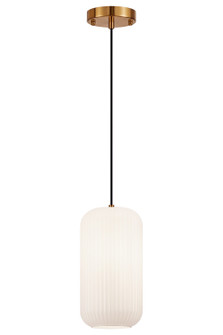 CHARISMO One Light Pendant in Aged Gold Brass (423|C61002AGOP)