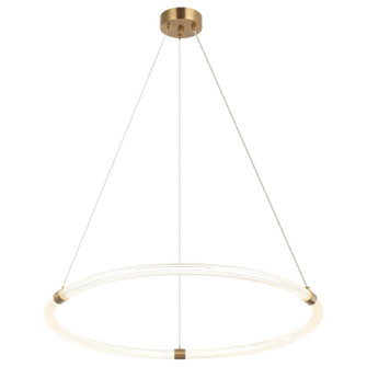 INKARA LED Pendant in Aged Gold Brass (423|C34832AG)