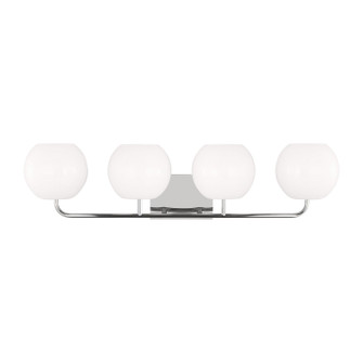 Rory Four Light Vanity in Chrome (1|GLV1014CH)