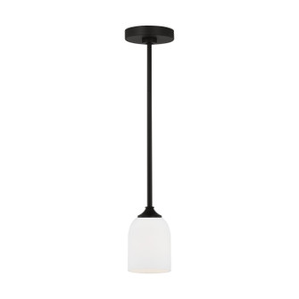 Emile One Light Mini Pendant in Midnight Black (1|GLP1021MBK)