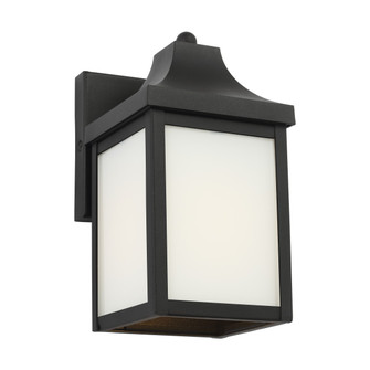 Say brook One Light Outdoor Lantern in Textured Black (1|GLO1001TXB)