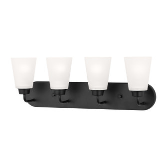 Kerrville Four Light Wall / Bath in Midnight Black (1|4415204-112)