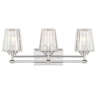 Garnet Three Light Bathroom Vanity in Polished Nickel (51|8-6001-3-109)