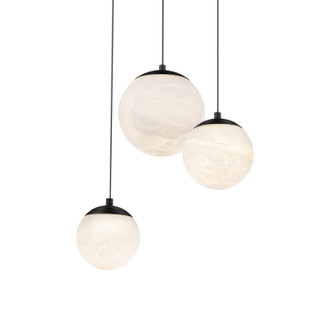 Pisces LED Pendant in Black (281|PD-34403R-BK)